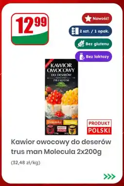Dino Kawior owocowy do deserów Molecula truskawka mango 2-pak oferta