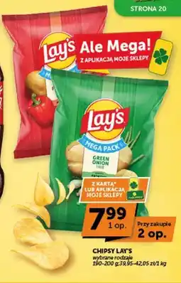 ABC Chipsy Lay's Green Onion oferta