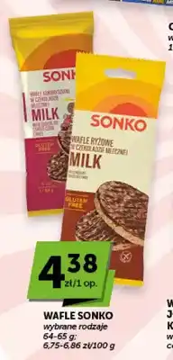 ABC Wafle kukurydziane w czekoladzie mlecznej Sonko oferta