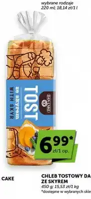 ABC Chleb tostowy Dan Cake ze skyrem oferta