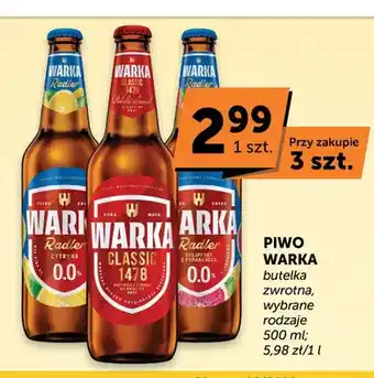ABC Piwo bezalkoholowe Warka Radler Cytryna oferta