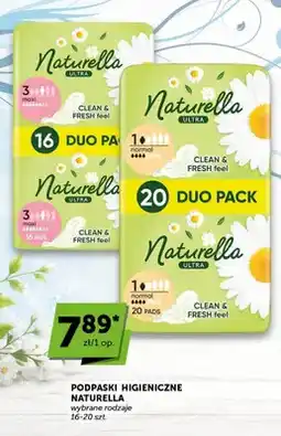 ABC Podpaski higieniczne Naturella Ultra Normal Duo Pack oferta