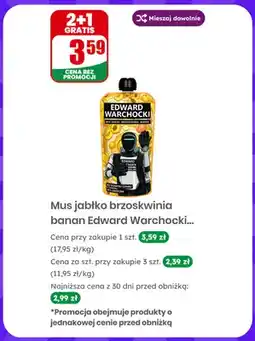Dino Mus jabłko brzoskwinia banan Edward Warchocki oferta