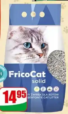Dino Żwirek dla kota bentonitowy FricoCat Solid oferta