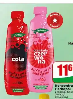 Dino Koncentrat napoju Herbapol cola oferta