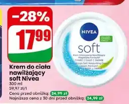 Dino Krem do ciała nawilżający Nivea Soft oferta
