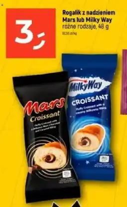 Dealz Rogalik z nadzieniem Mars lub Milky Way oferta