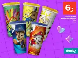 Dealz Ciastka w kubku Minionki lub Psi Patrol oferta