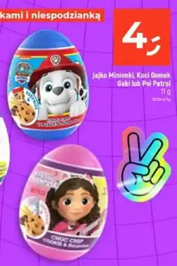 Dealz Jajko Minionki, Koci Domek Gabi lub Psi Patrol oferta
