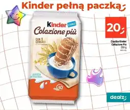 Dealz Ciastka Kinder Colazione più oferta