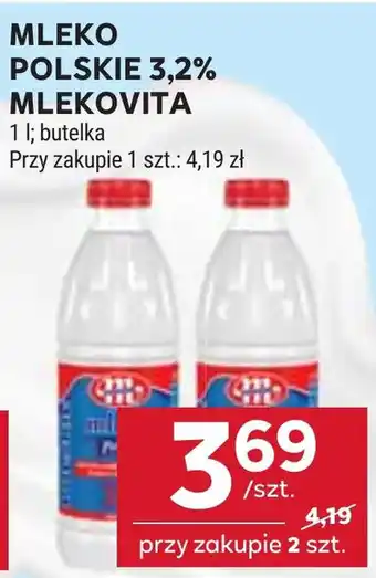 Stokrotka Mleko Polskie 3,2% Mlekovita oferta