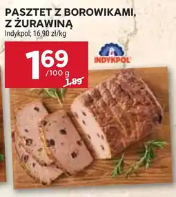 Stokrotka Pasztet z Borowikami, z Żurawiną Indykpol oferta