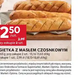Stokrotka Piekarnia Gietka z Masłem Czosnkowym oferta