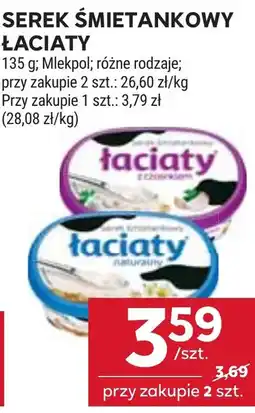 Stokrotka Serek Śmietankowy Łaciaty oferta