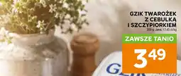 Stokrotka Gzik Twarożek z Cebulką i Szczypiorkiem oferta