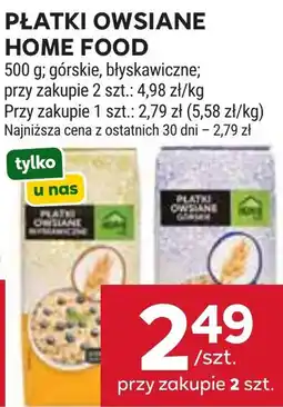 Stokrotka Płatki Owsiane Home Food oferta