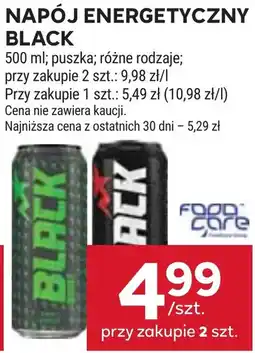 Stokrotka Napój Energetyczny Black oferta