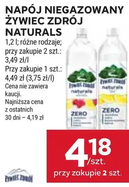 Stokrotka Napój Niegazowany Żywiec Zdrój Naturals oferta