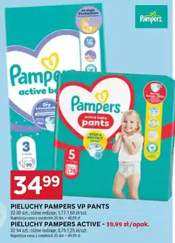 Stokrotka Pieluchy Pampers Active Pants oferta