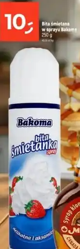 Dealz Bakoma Bita śmietanka spray oferta