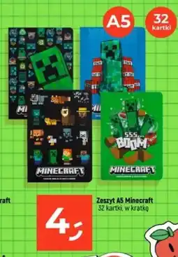 Dealz Zeszyt A5 Minecraft oferta