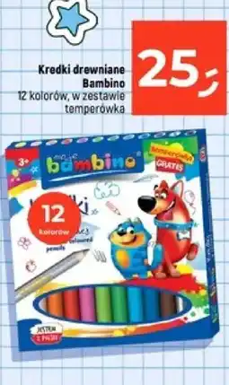 Dealz Kredki drewniane Bambino oferta