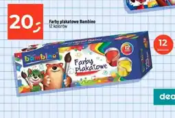 Dealz Farby plakatowe Bambino oferta