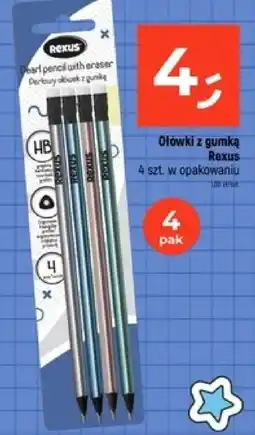 Dealz Olówki z gumką Rexus oferta