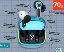 Dealz Sluchawki bezprzewodowe Yenkeo Eveplay oferta