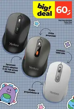 Dealz Mysz bezprzewodowa Yenkee Sway oferta