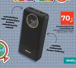 Dealz Powerbank Dudao K12 Pro oferta
