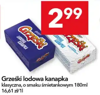 Grzeński lodowa kanapka