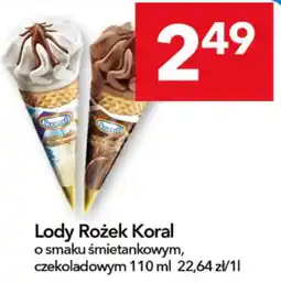 Lewiatan Lody Rożek Koral oferta
