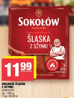 Spar Kiełbasa Śląska z Szynki Sokołów oferta