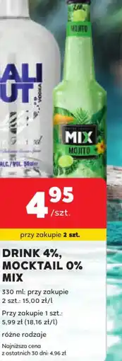 Stokrotka Drink 4%, mocktail 0% mix oferta