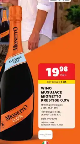 Stokrotka Wino Musujące Mionetto Prestige 0,0% oferta