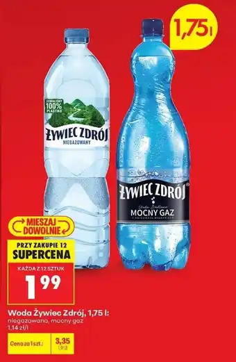 Biedronka Woda Żywiec Zdrój oferta