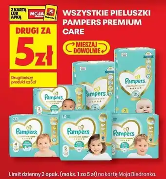 Pieluszki Pampers Premium Care