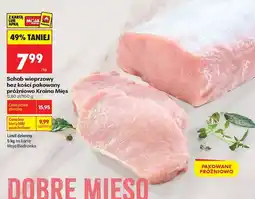 Biedronka Schab wieprzowy bez kości pakowany próżniowo Kraina Mięs oferta