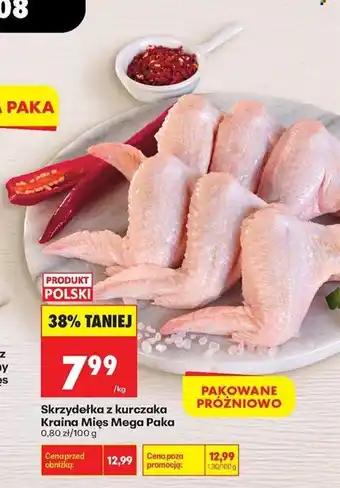 Biedronka Skrzydełka z kurczaka Kraina Mięs Mega Paka oferta