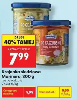 Biedronka Krajanka śledziowa Marinero oferta