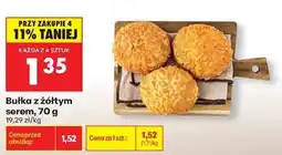 Biedronka Bułka z żółtym serem oferta