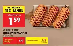 Biedronka Ciastko duet truskawkowy oferta