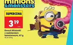 Biedronka Donut Minionki z nadzieniem bananowym oferta