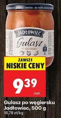 Biedronka Gulasz po węgiersku Jadłowiec oferta
