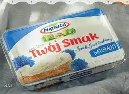 Biedronka PIATNICA Twój Smak Serek-Śmietankowy NATURALNY oferta