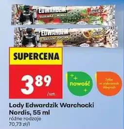 Biedronka Lody Edwardzick Warchocki Nordis oferta