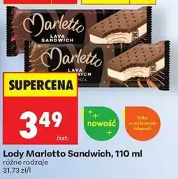 Biedronka Lody Marletto Sandwich oferta