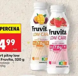 Biedronka Fruvita Low Carb oferta