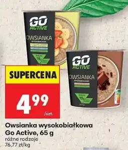 Biedronka Owsianka wysokobiałkowa Go Active oferta